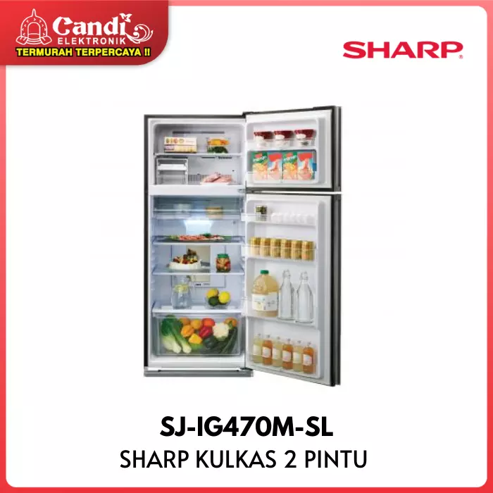 KULKAS BIG REFF 2 PINTU SHARP